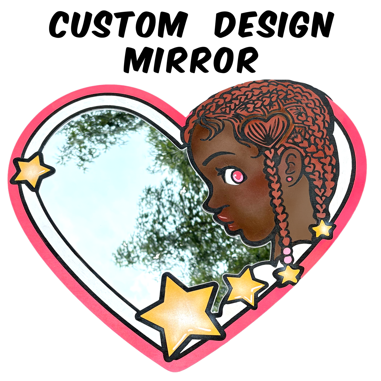 Custom Commissioned Large Mirror