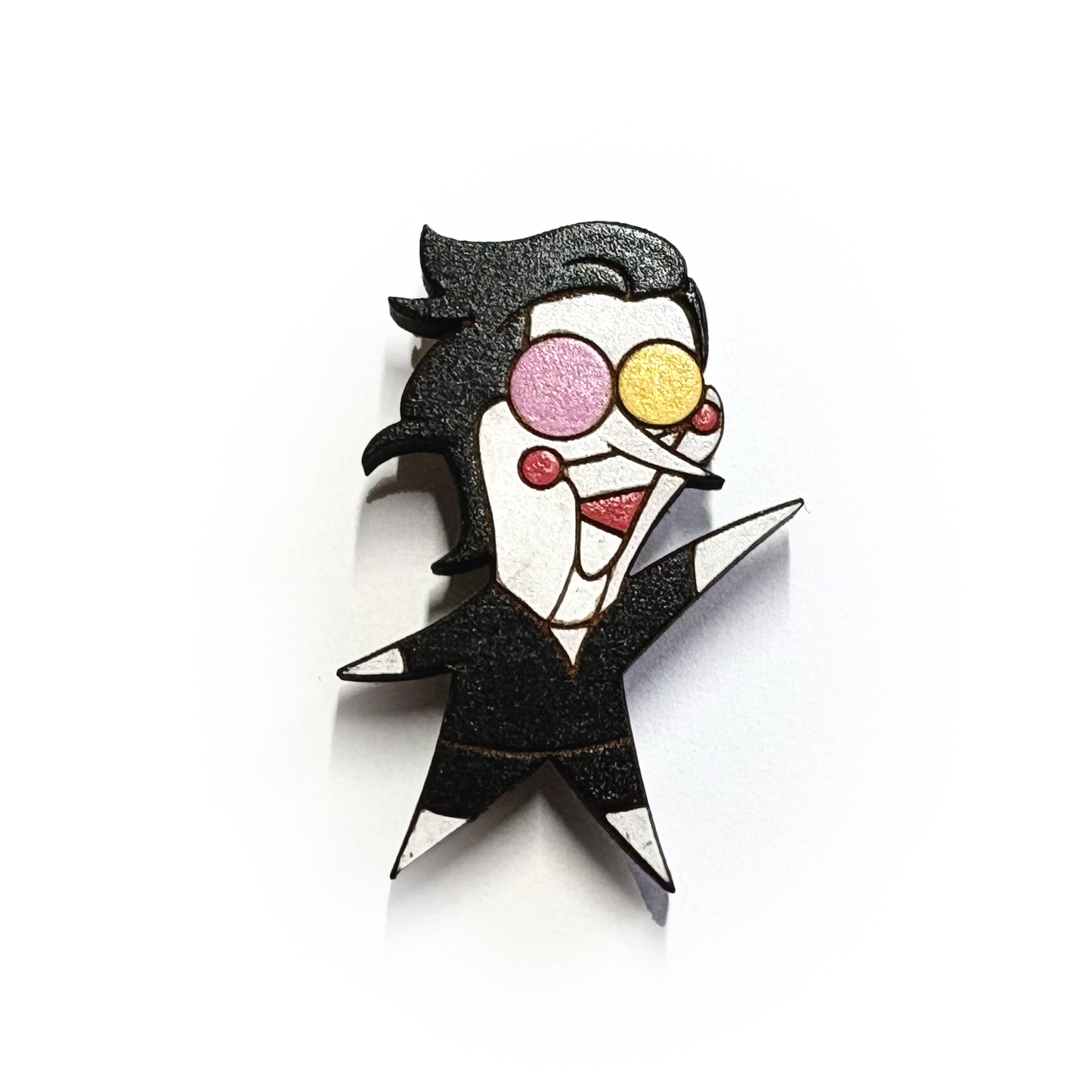 Spamton Wood Pin