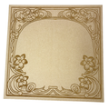 Art Nouveau Wood Canvas