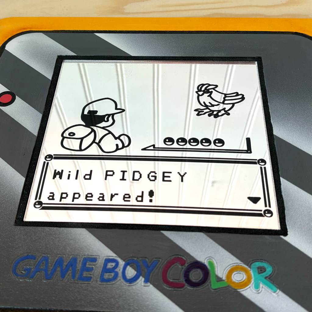 Gameboy Mirror Digital Laser File
