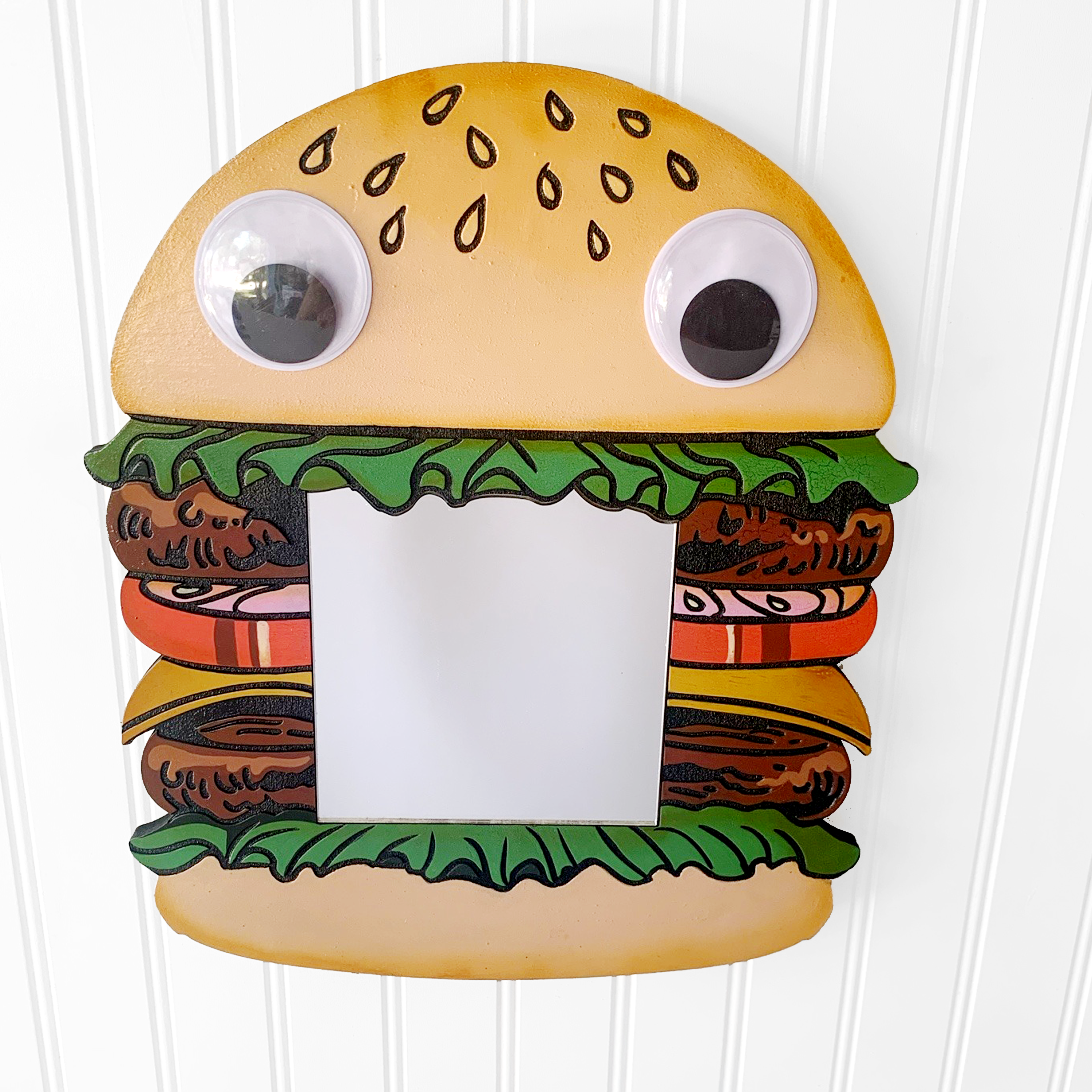 Burger Mirror Laser Digital File