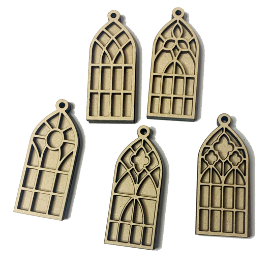 Arch Window Pendant Set