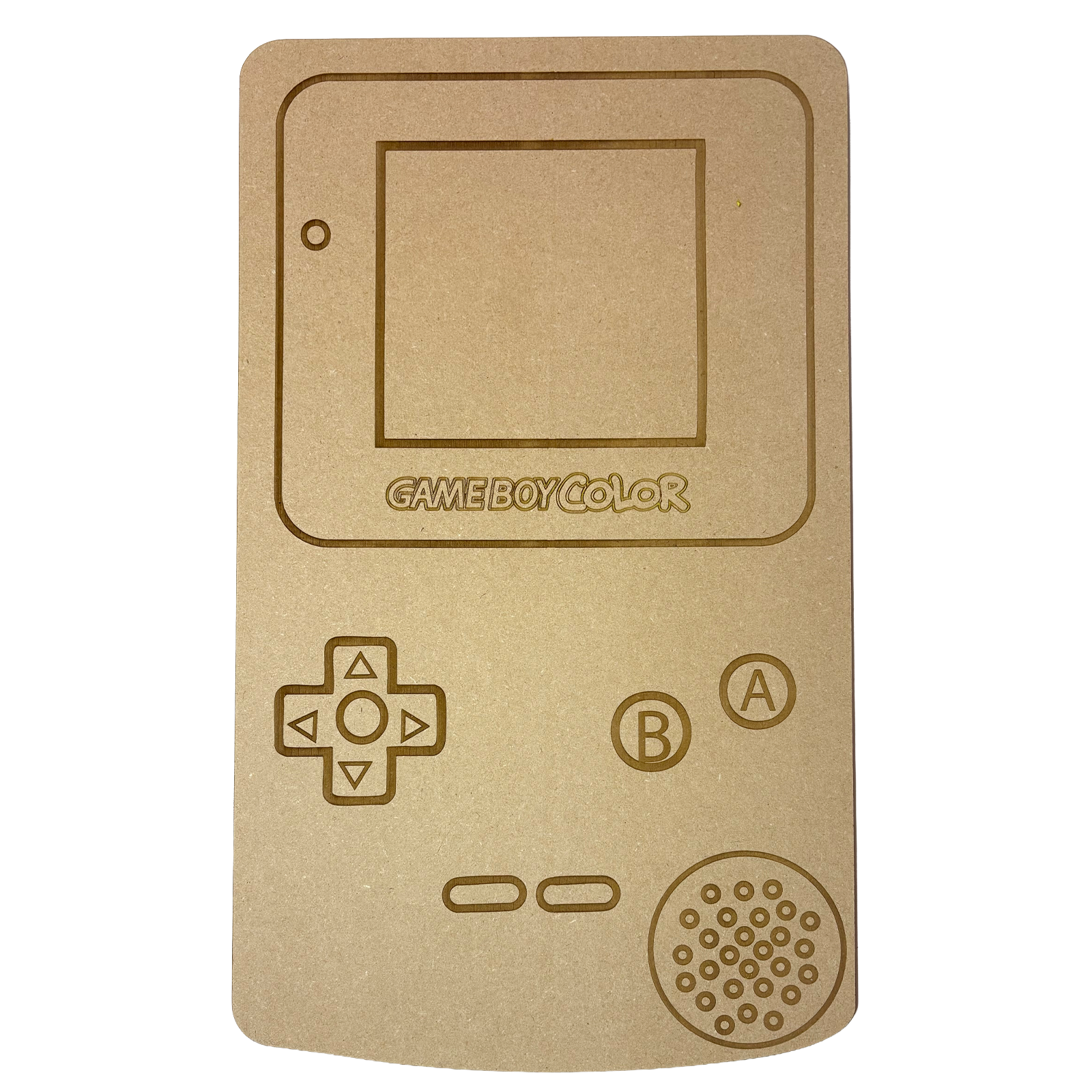 Gameboy Wood Canvas