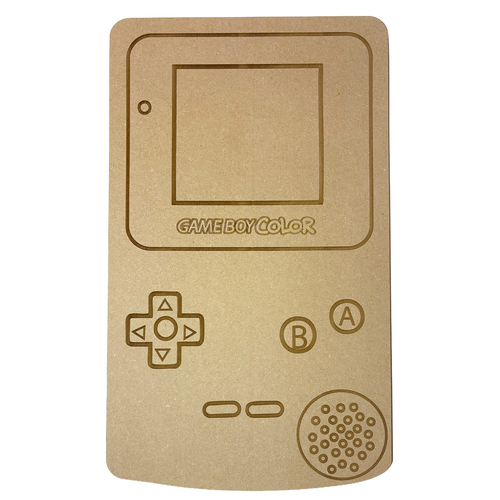 Gameboy Wood Canvas