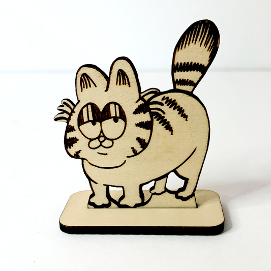 Garfeild Small Wood Standee- DISCOUNTED