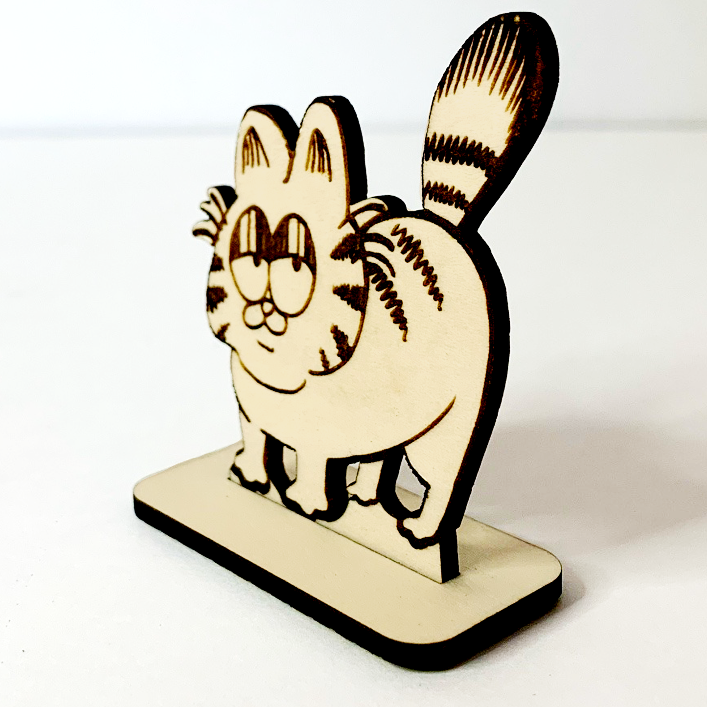 Garfeild Small Wood Standee- DISCOUNTED