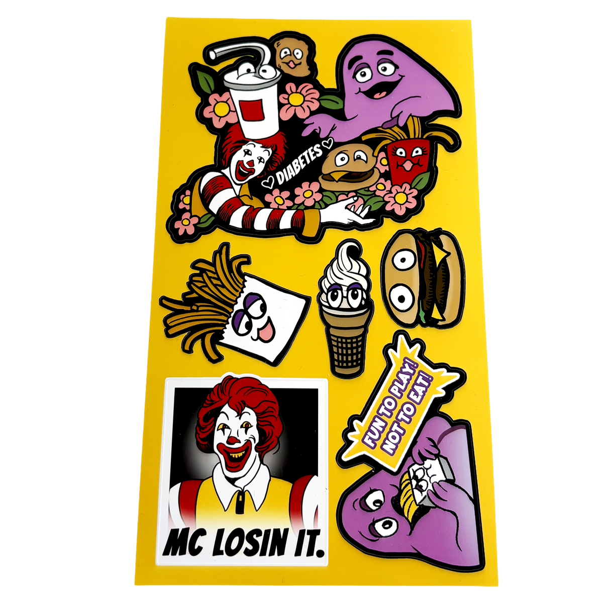 Mc-Lawsuit Sticker Sheet