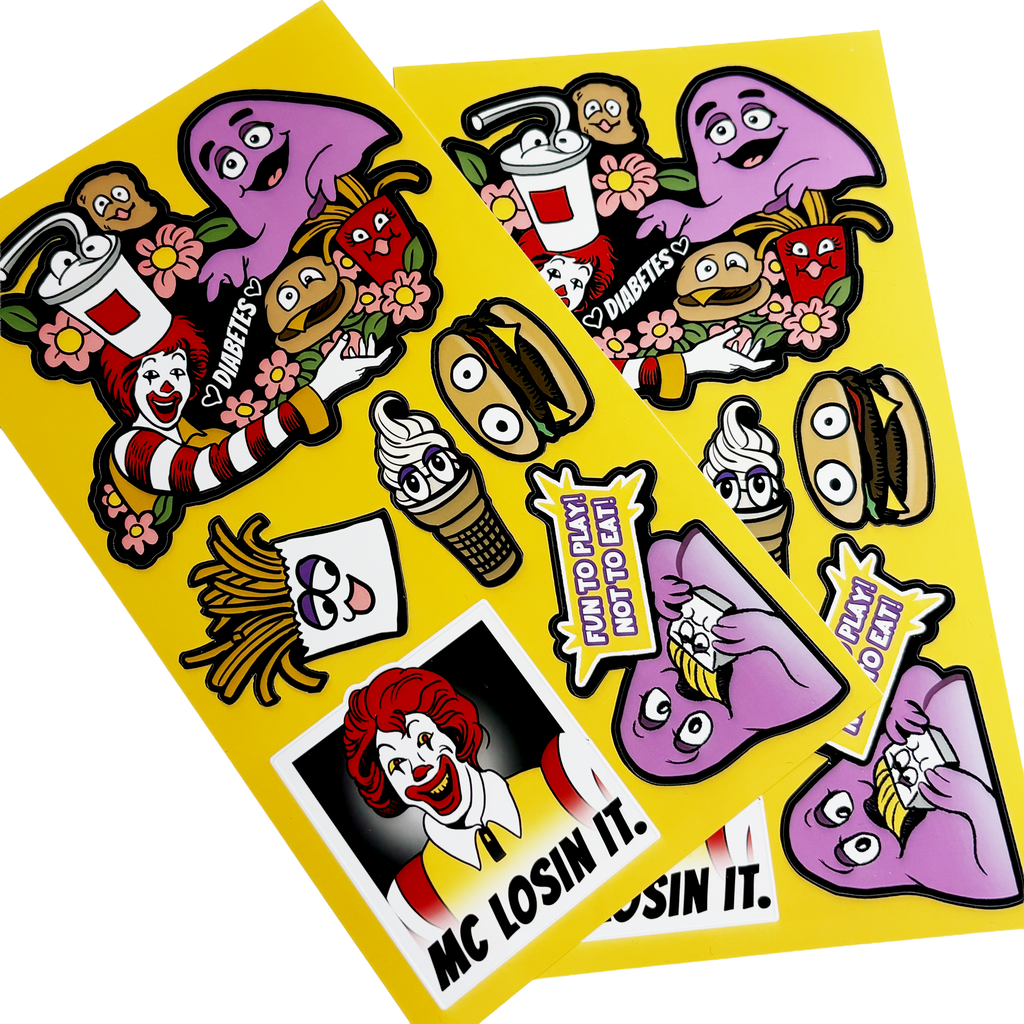 Mc-Lawsuit Sticker Sheet