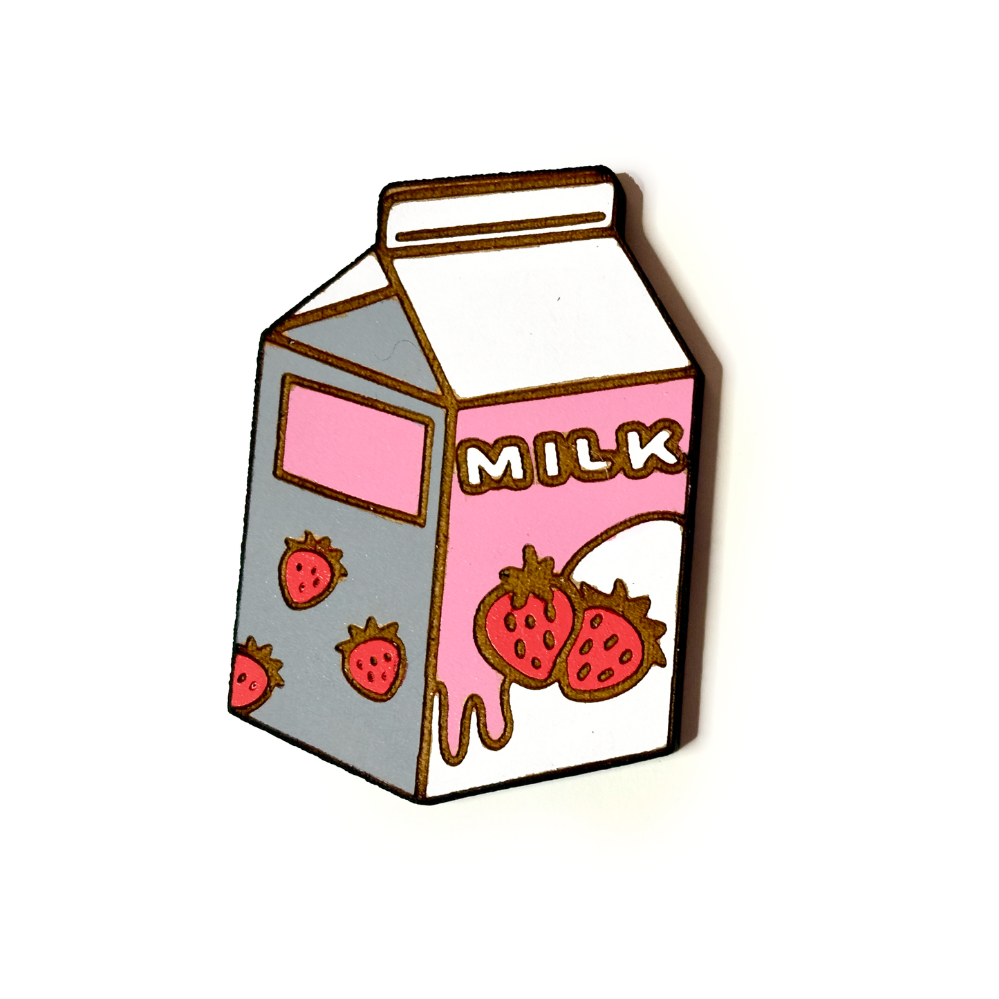 Strawberry Milk Pin