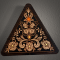 Monarch Engraved Wall Light