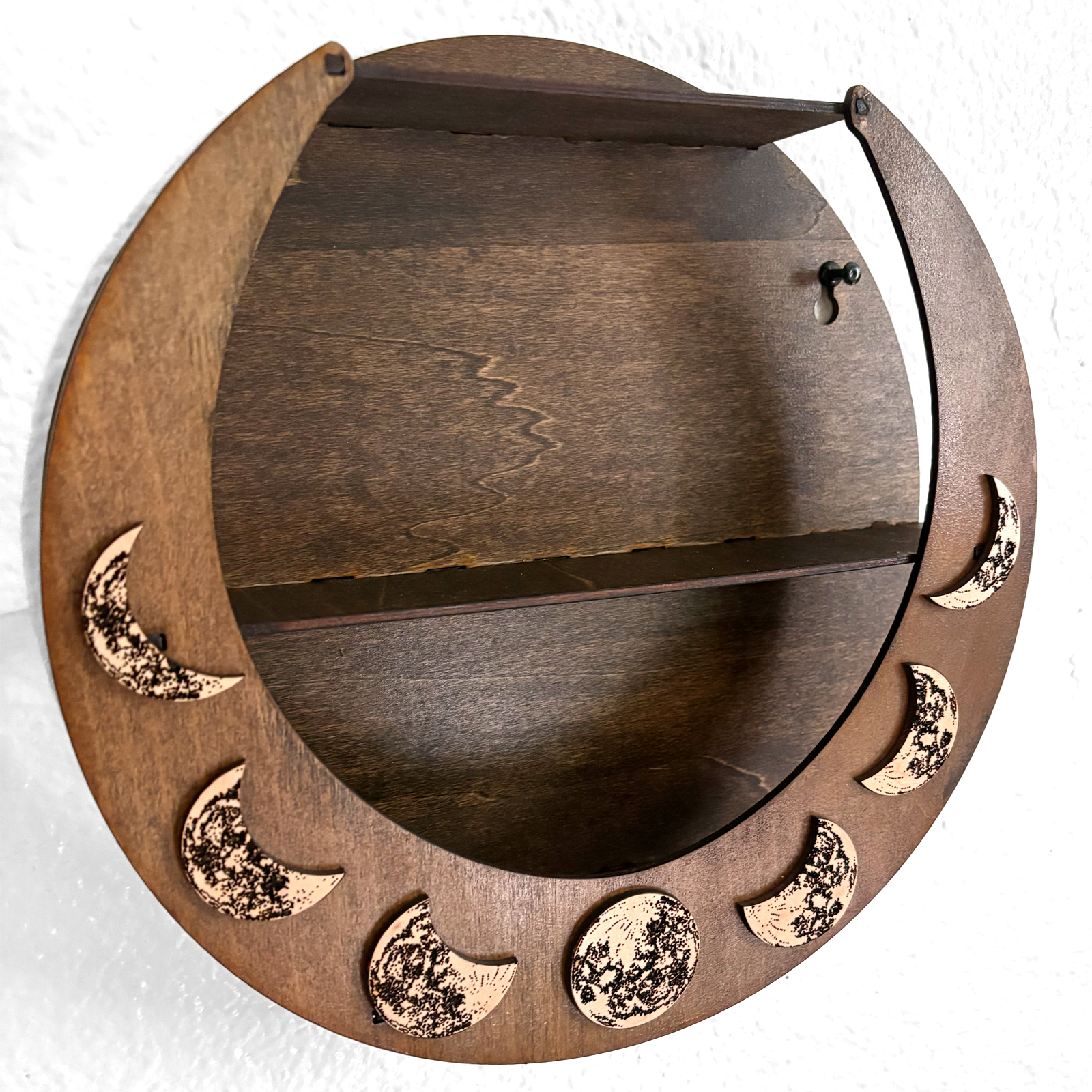 Moon Phase Wall Shelf