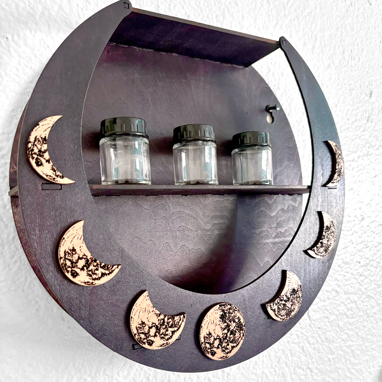 Moon Phase Wall Shelf