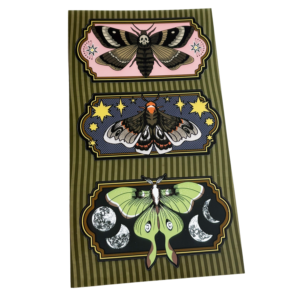 Moth Sticker Sheet
