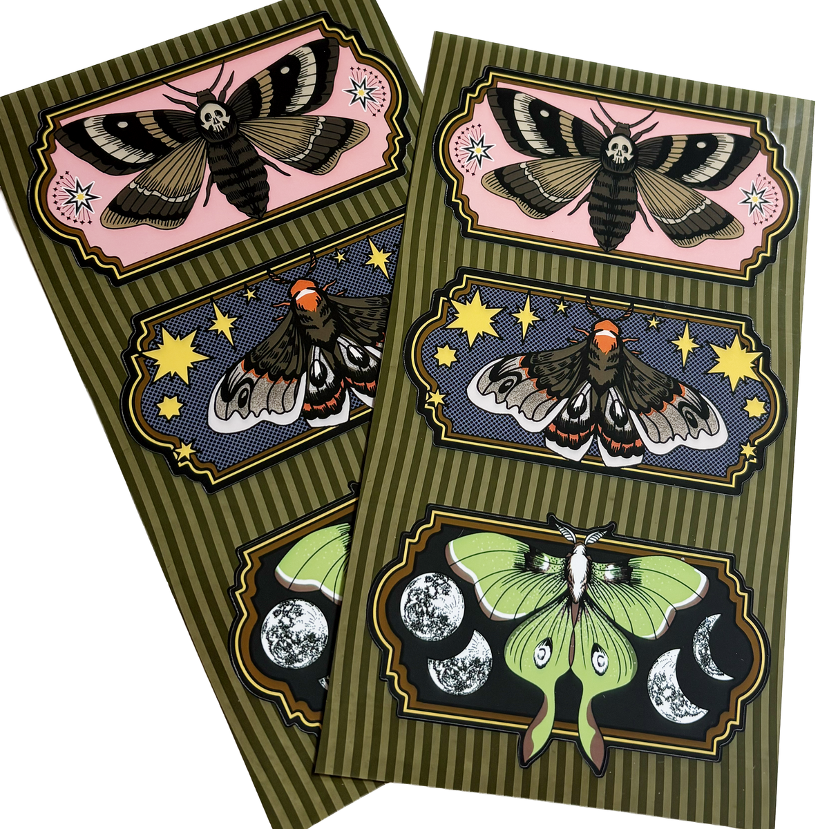 Moth Sticker Sheet