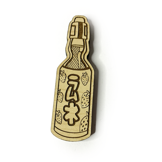 Ramune Wood Pin