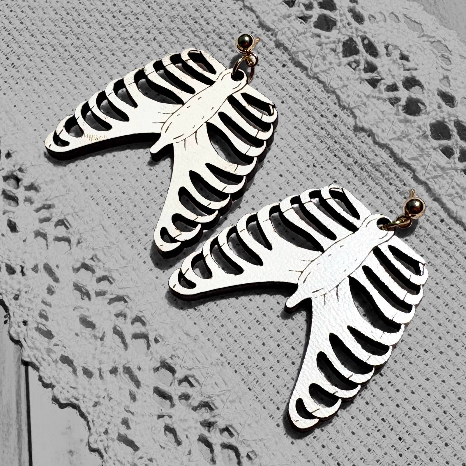 Ribcage Earrings