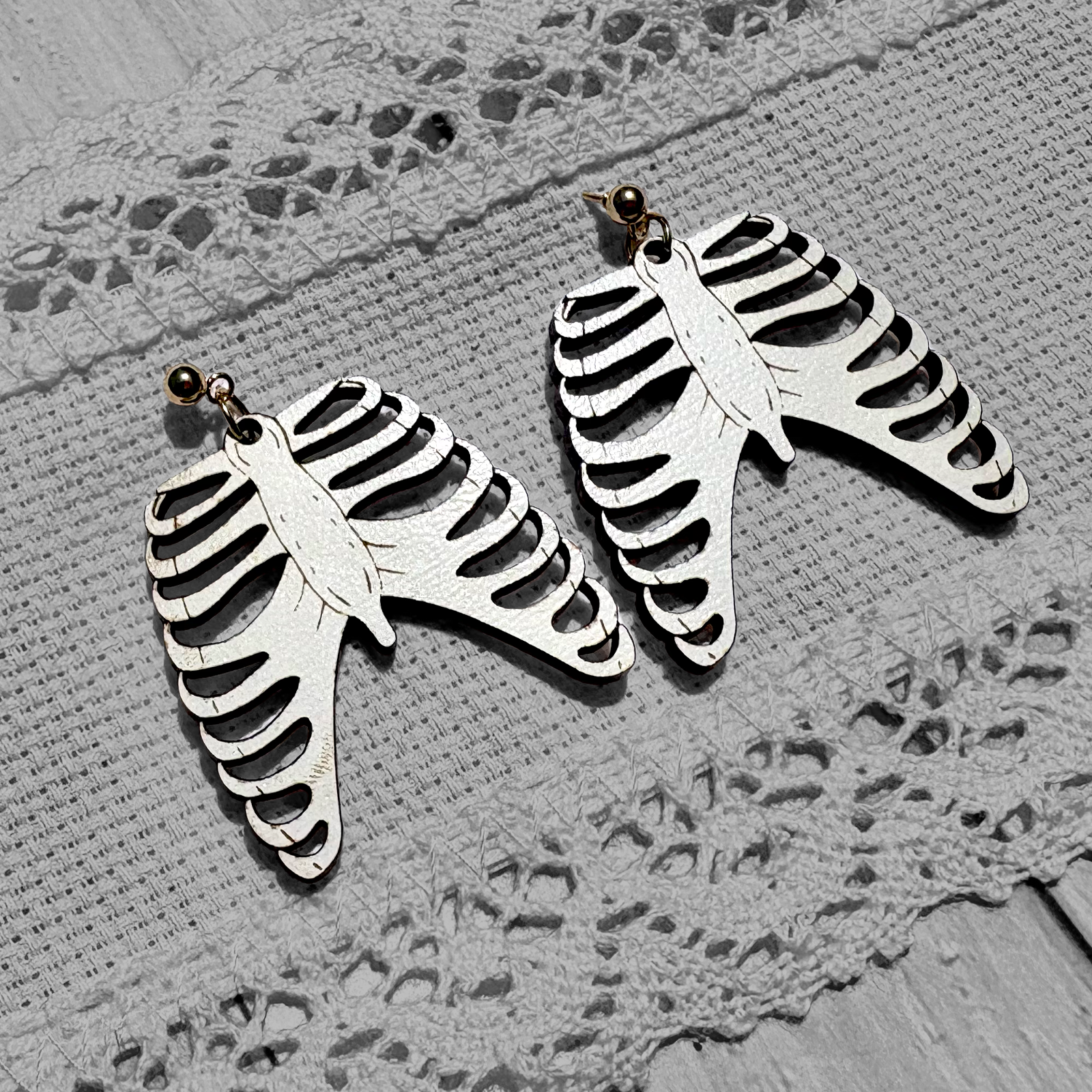 Ribcage Earrings