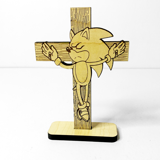 Sonic Crucifix Large Wood Standee