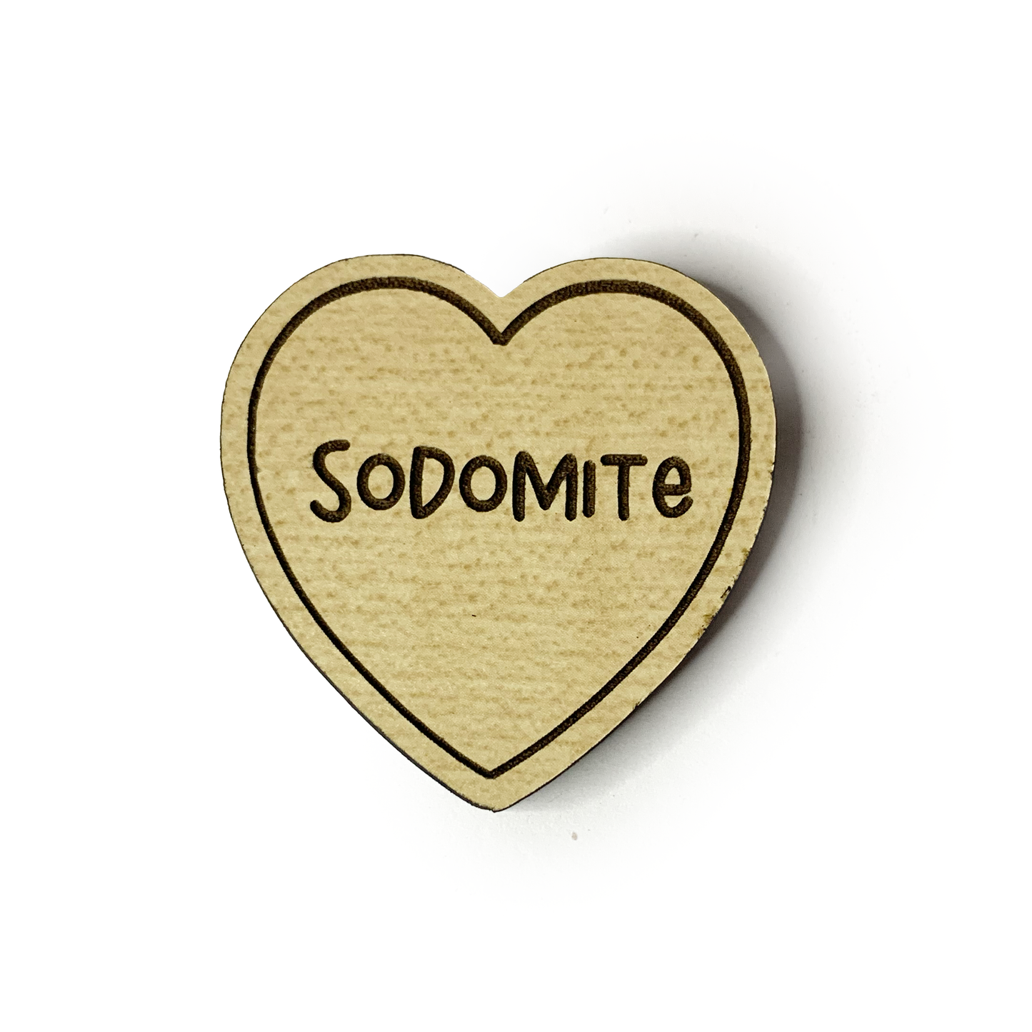 Sodomite Wood Pin