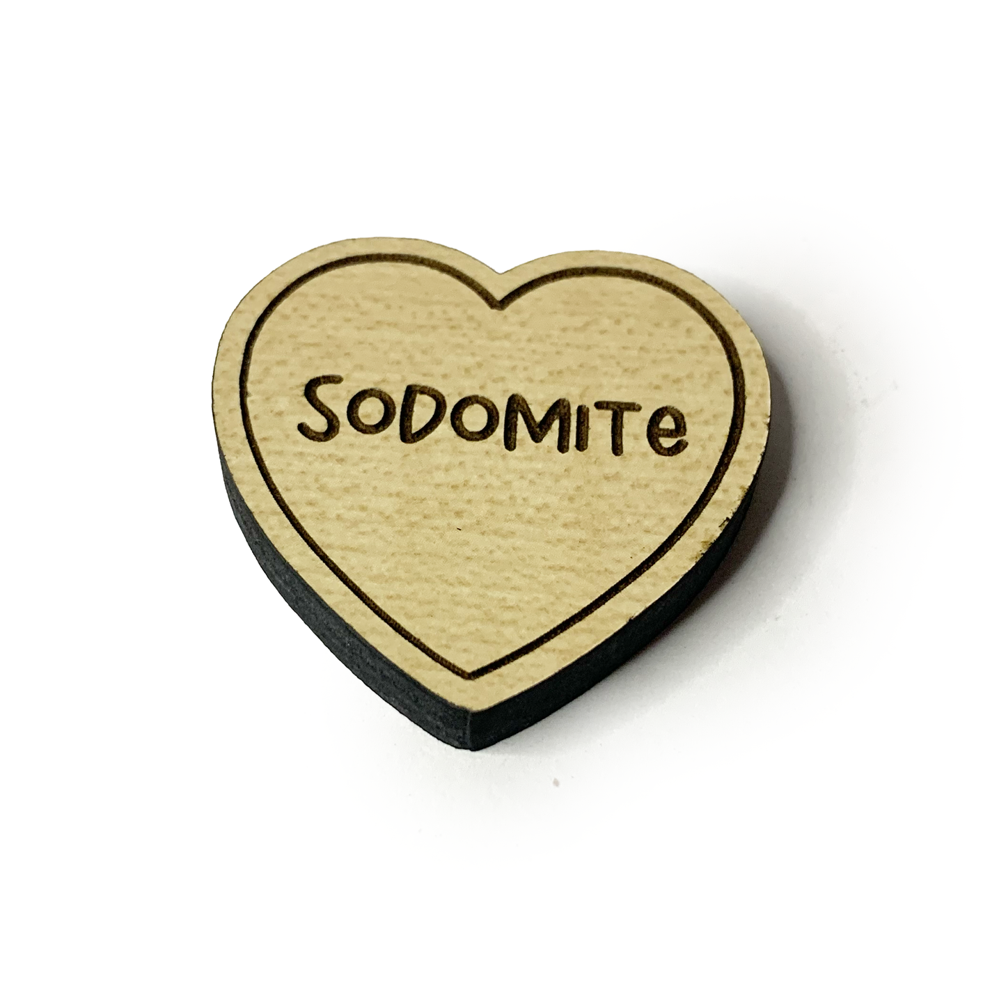 Sodomite Wood Pin