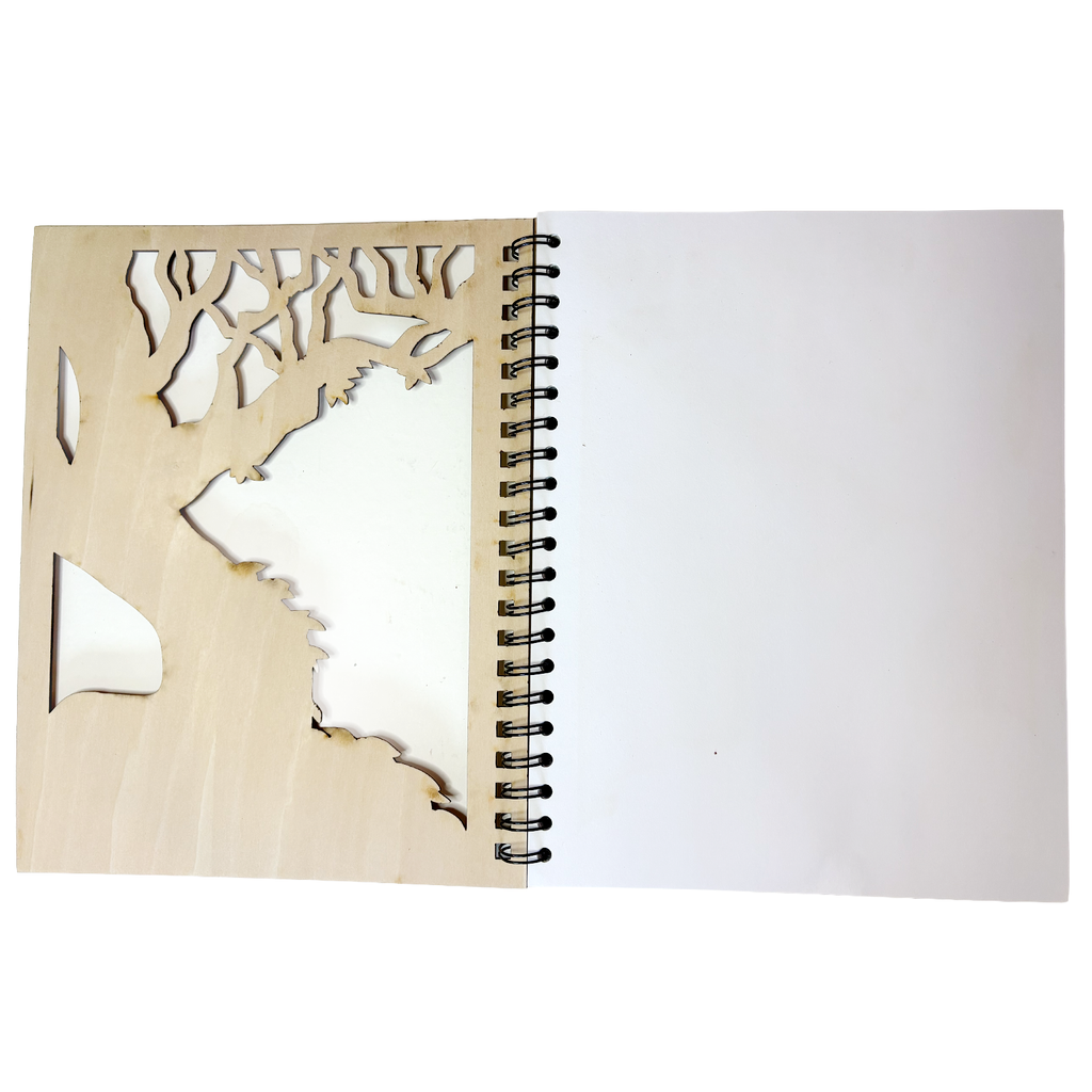 Tree Engraved Sketchbook